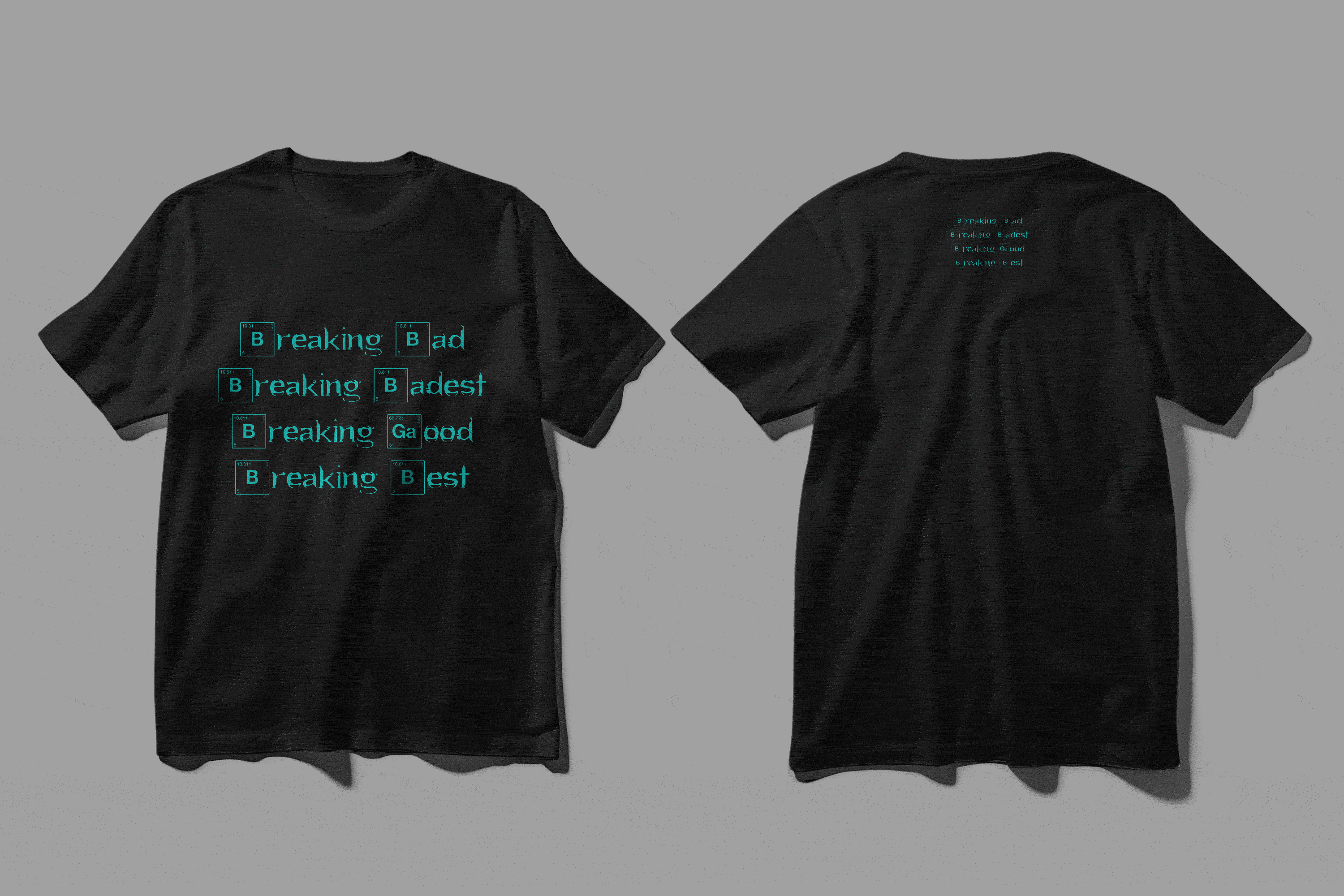 Breaking Bad 文字T恤