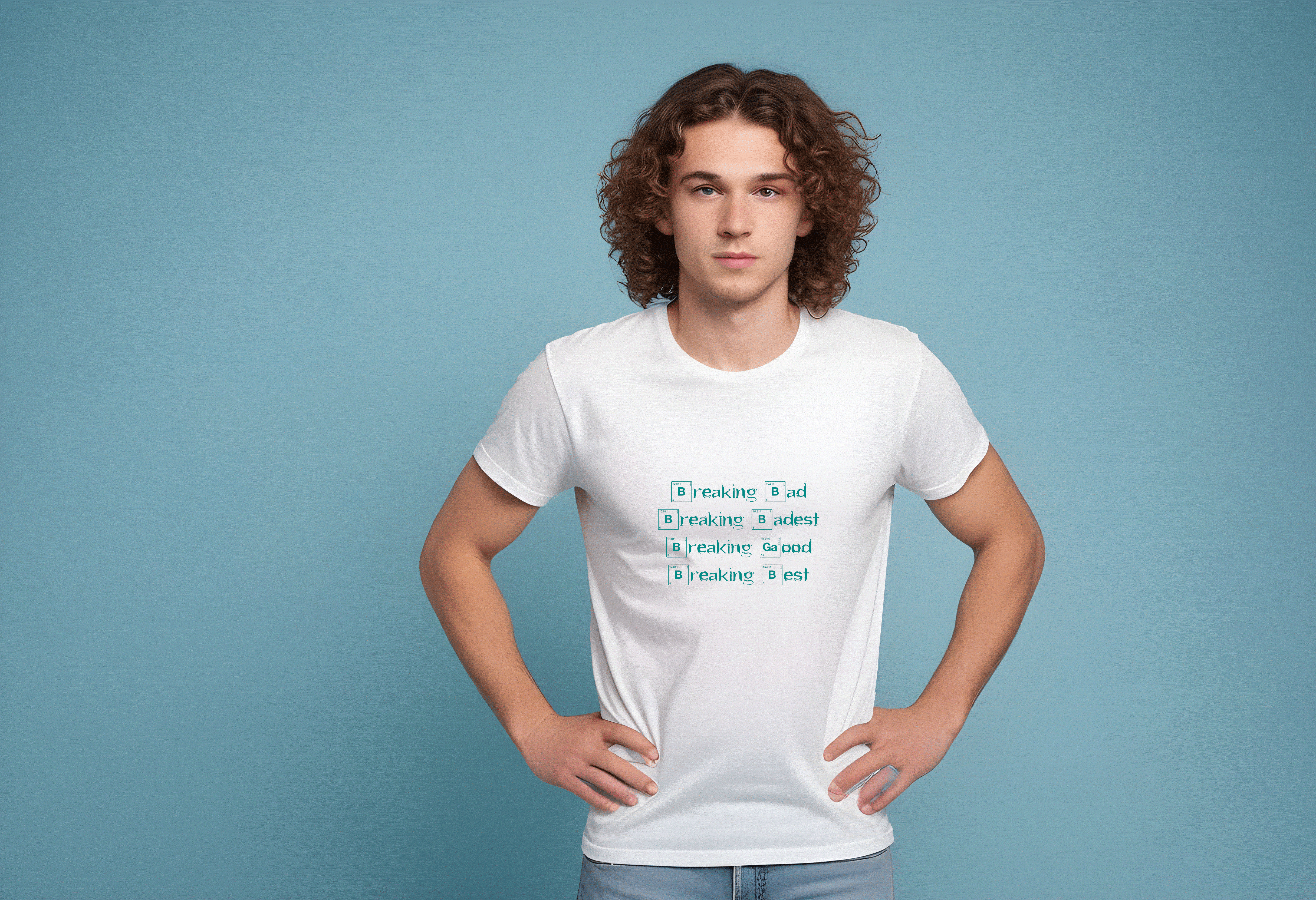 Breaking Bad 文字T恤