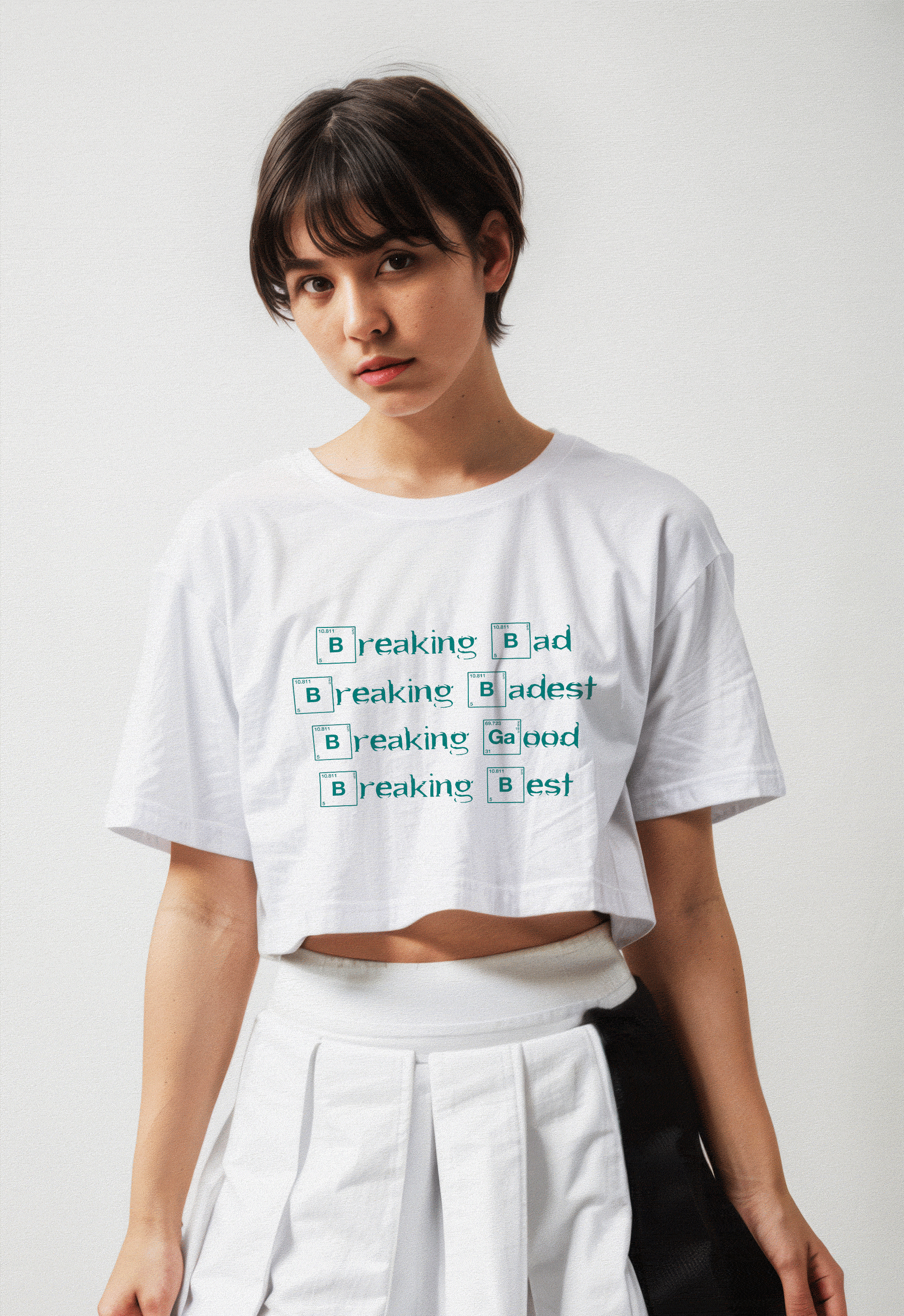 Breaking Bad印花短袖T恤