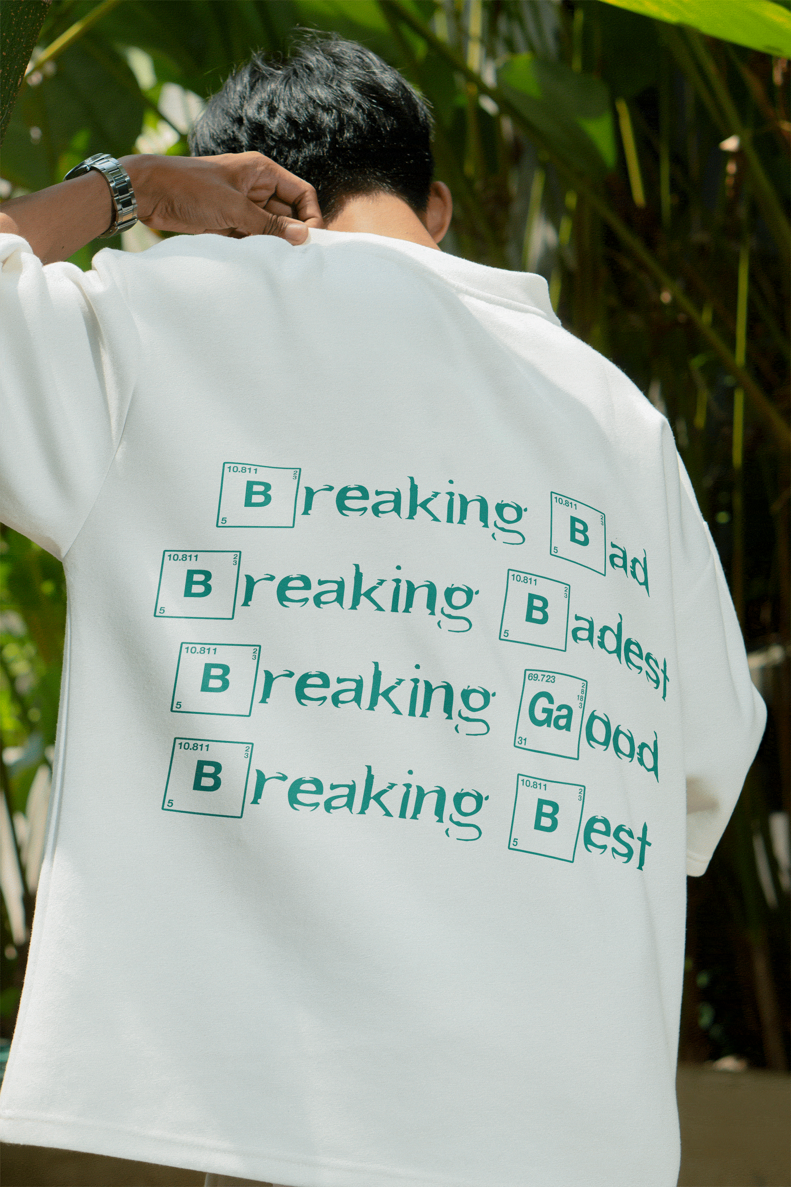 化学元素印花T恤