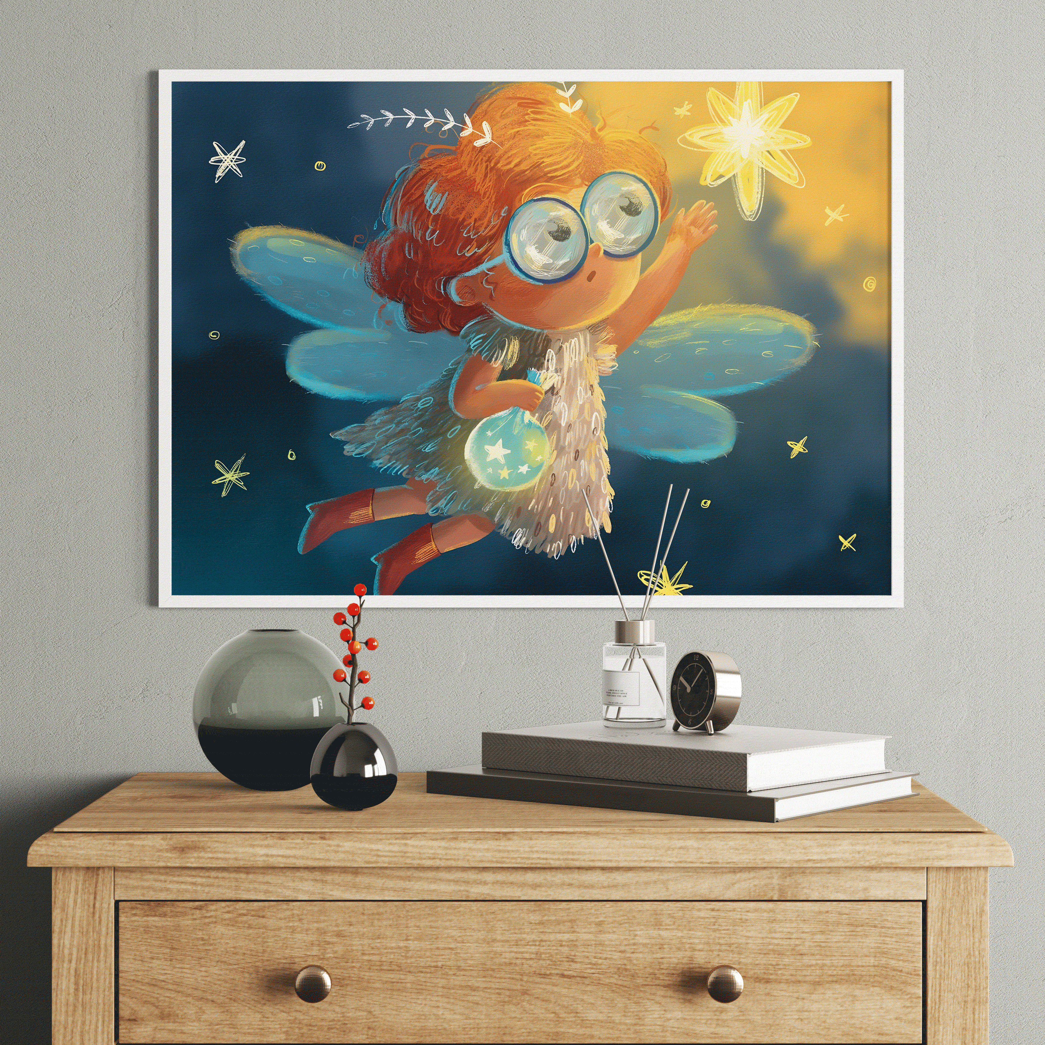 梦幻精灵装饰画