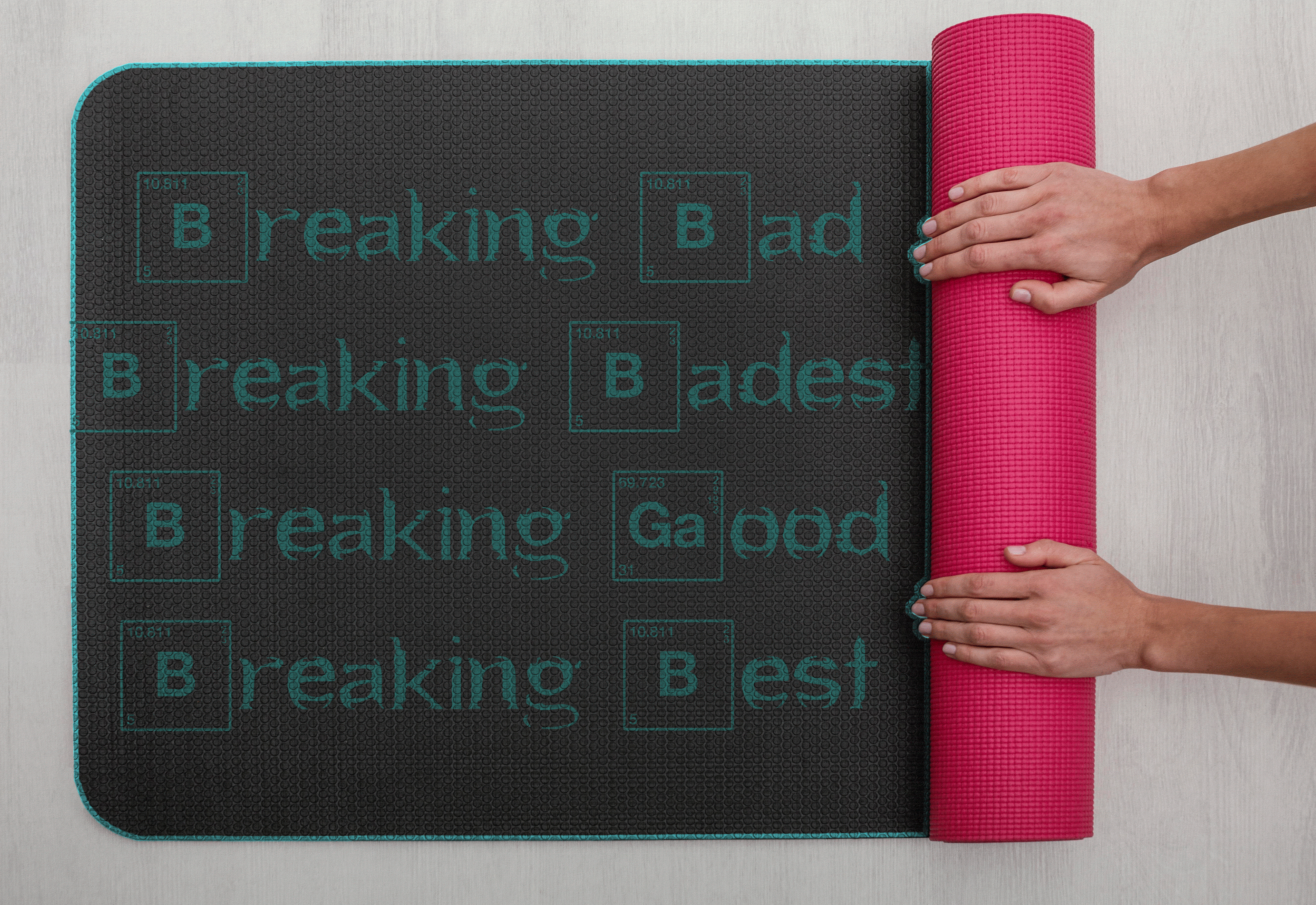 Breaking Bad主题瑜伽垫