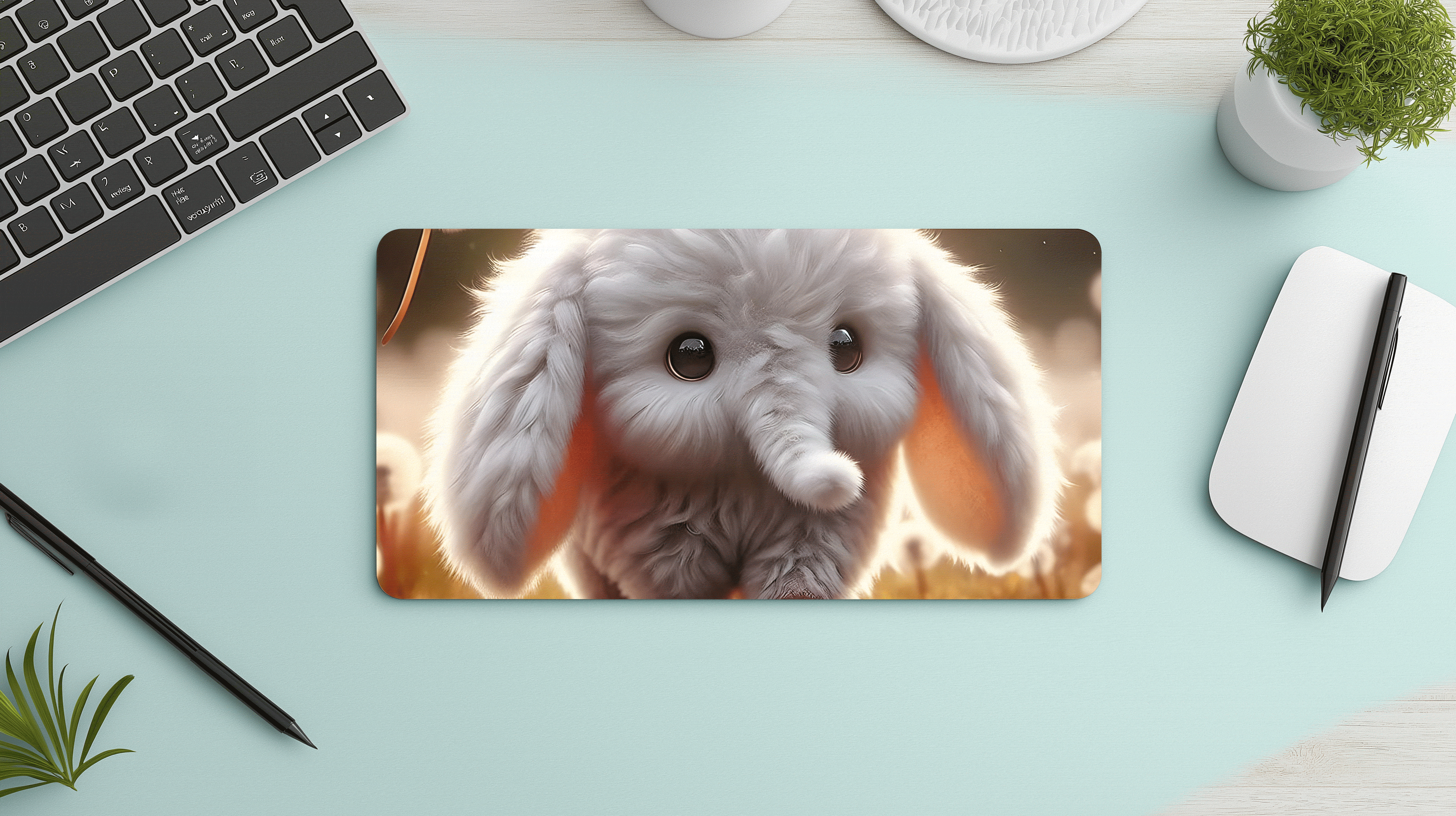 萌象图案鼠标垫