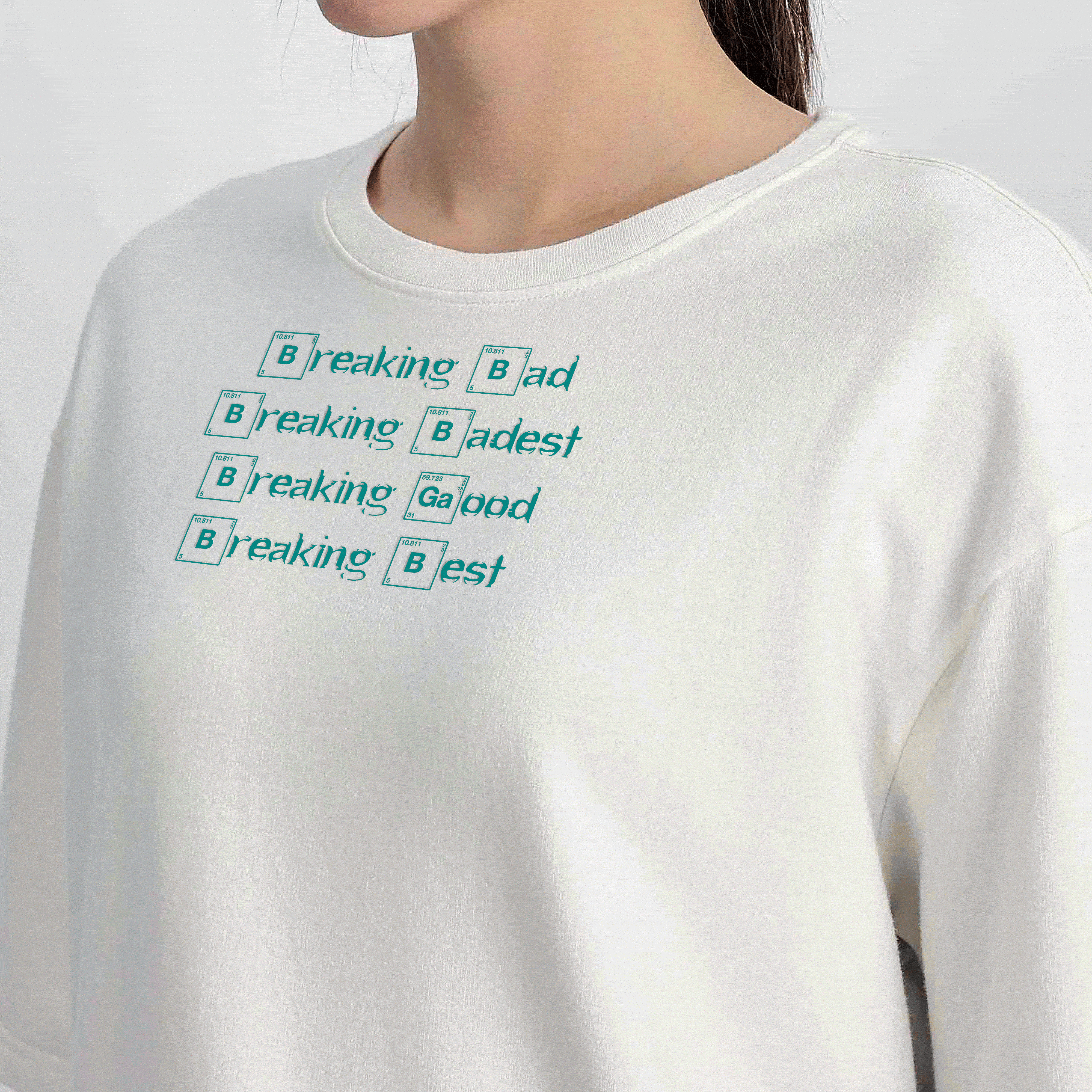 化学元素印花T恤