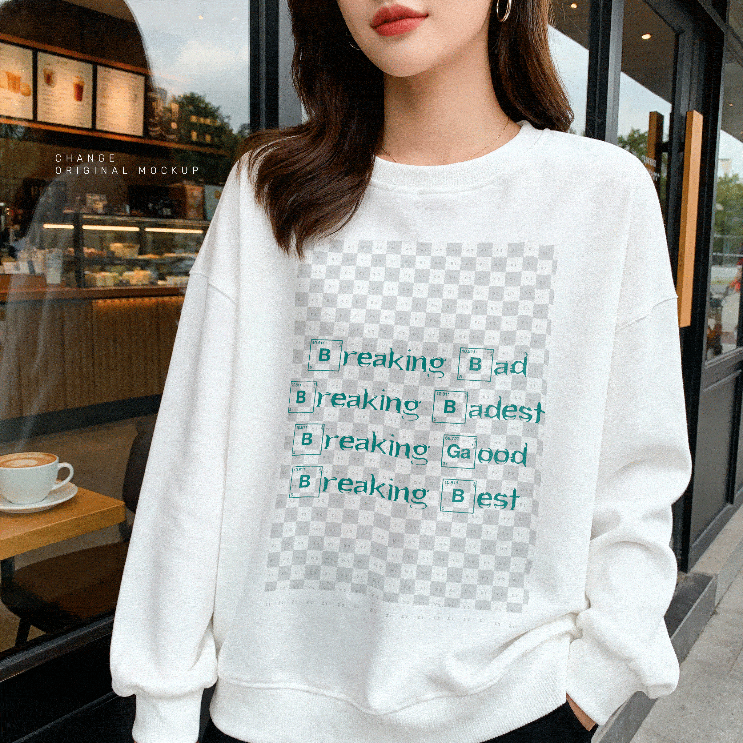 破壁者印花卫衣