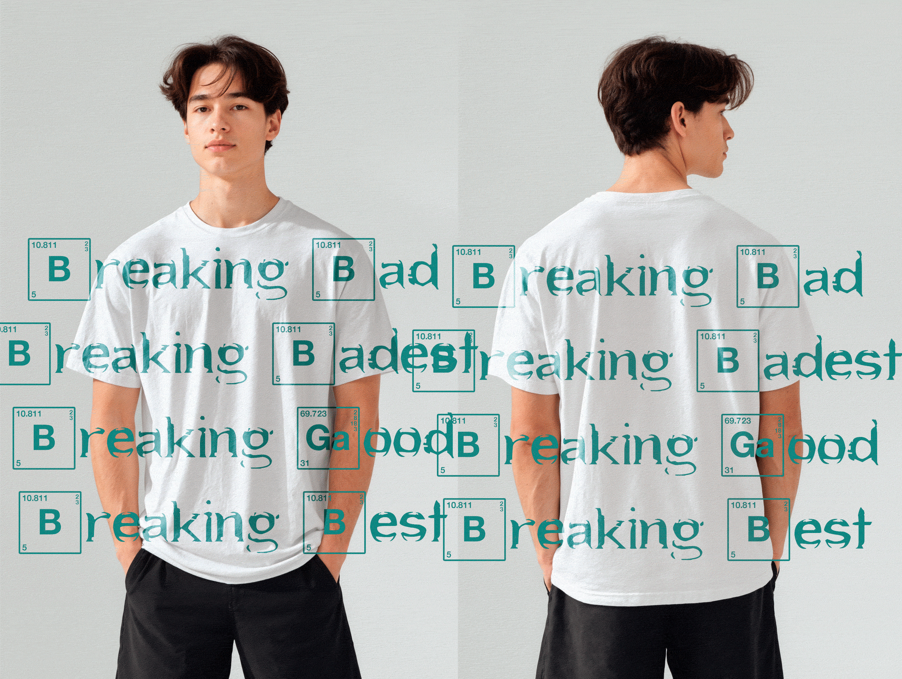 Breaking Bad主题T恤