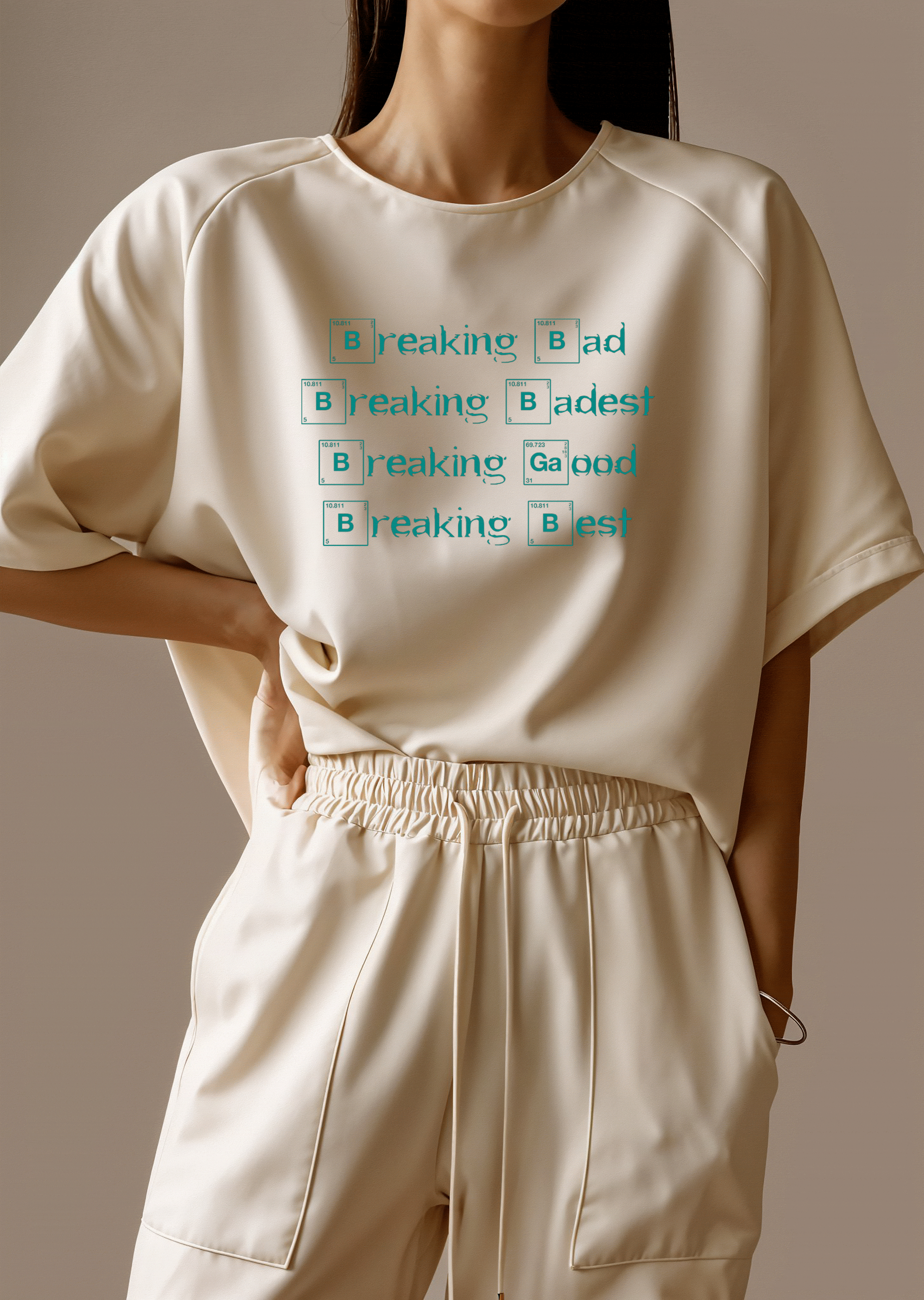 化学元素印花T恤