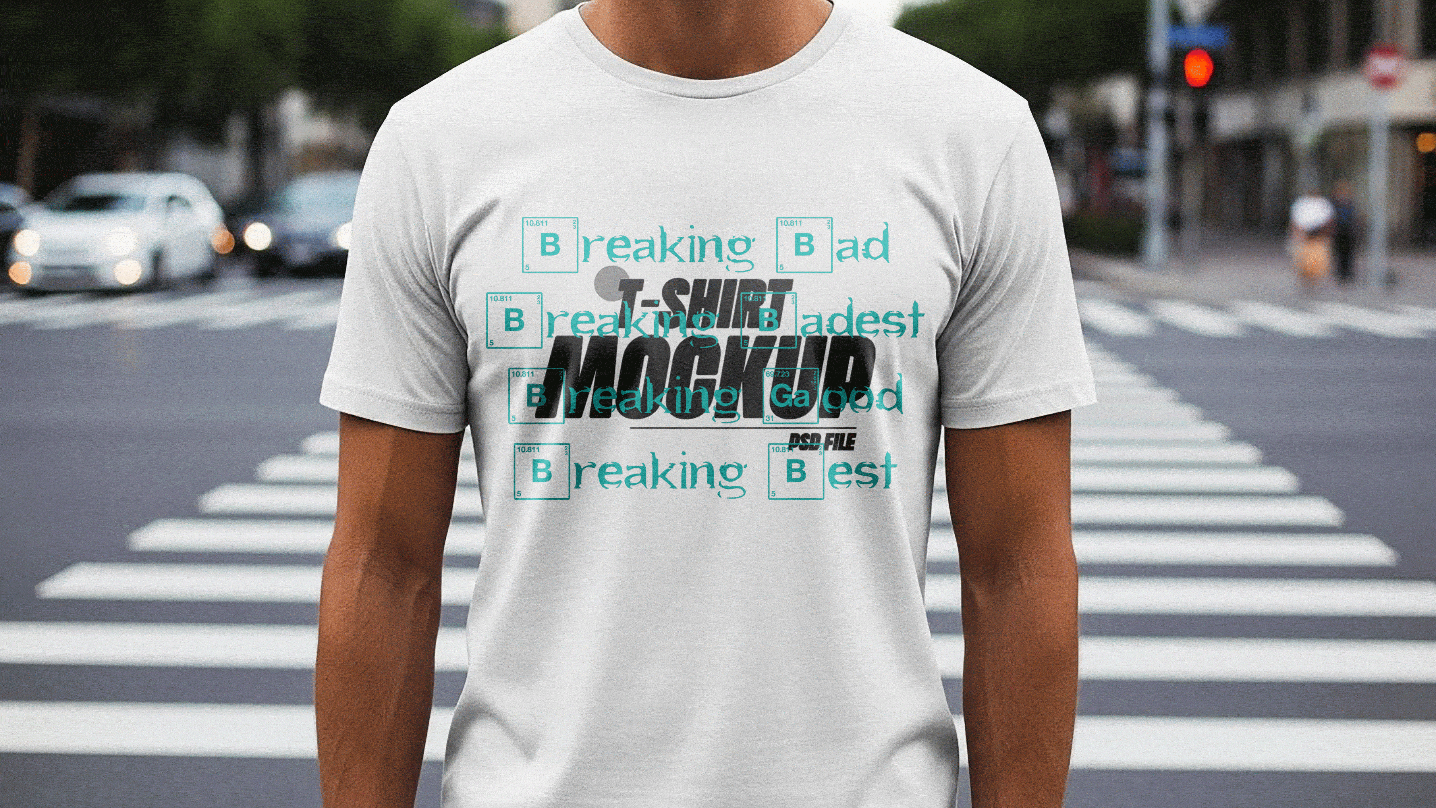 创意文字印花T恤