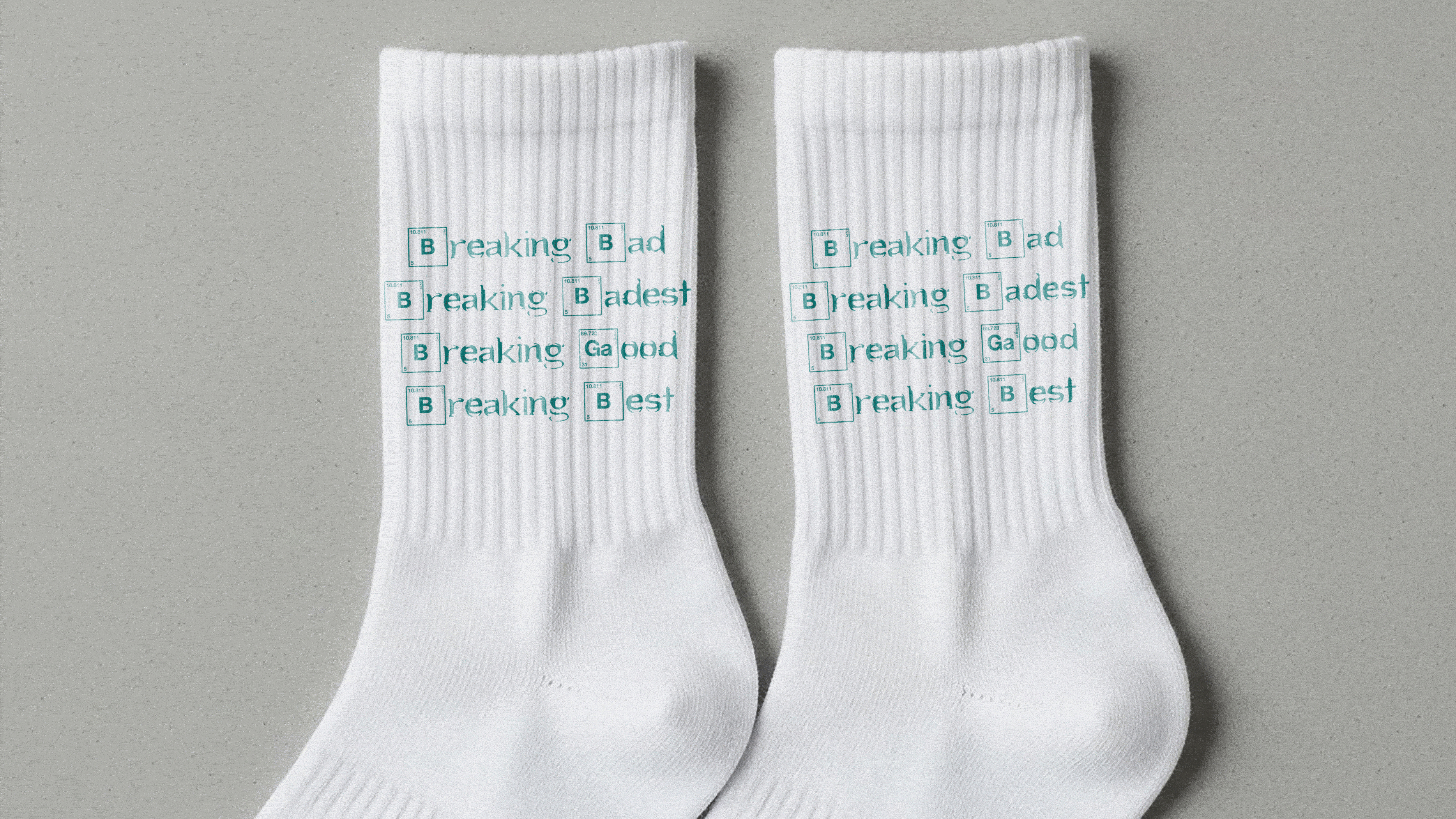 Breaking Bad主题袜子