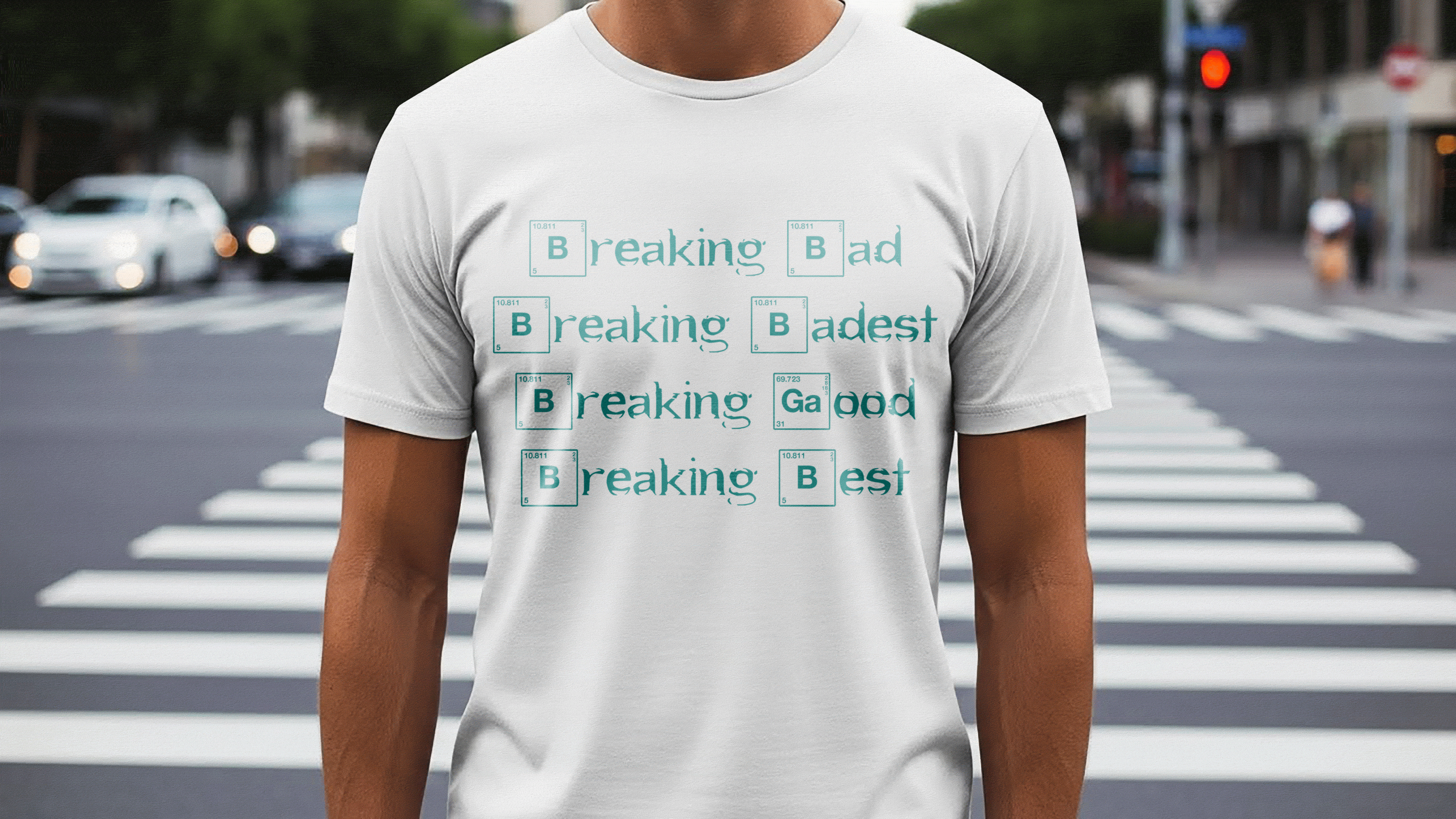 化学元素主题T恤