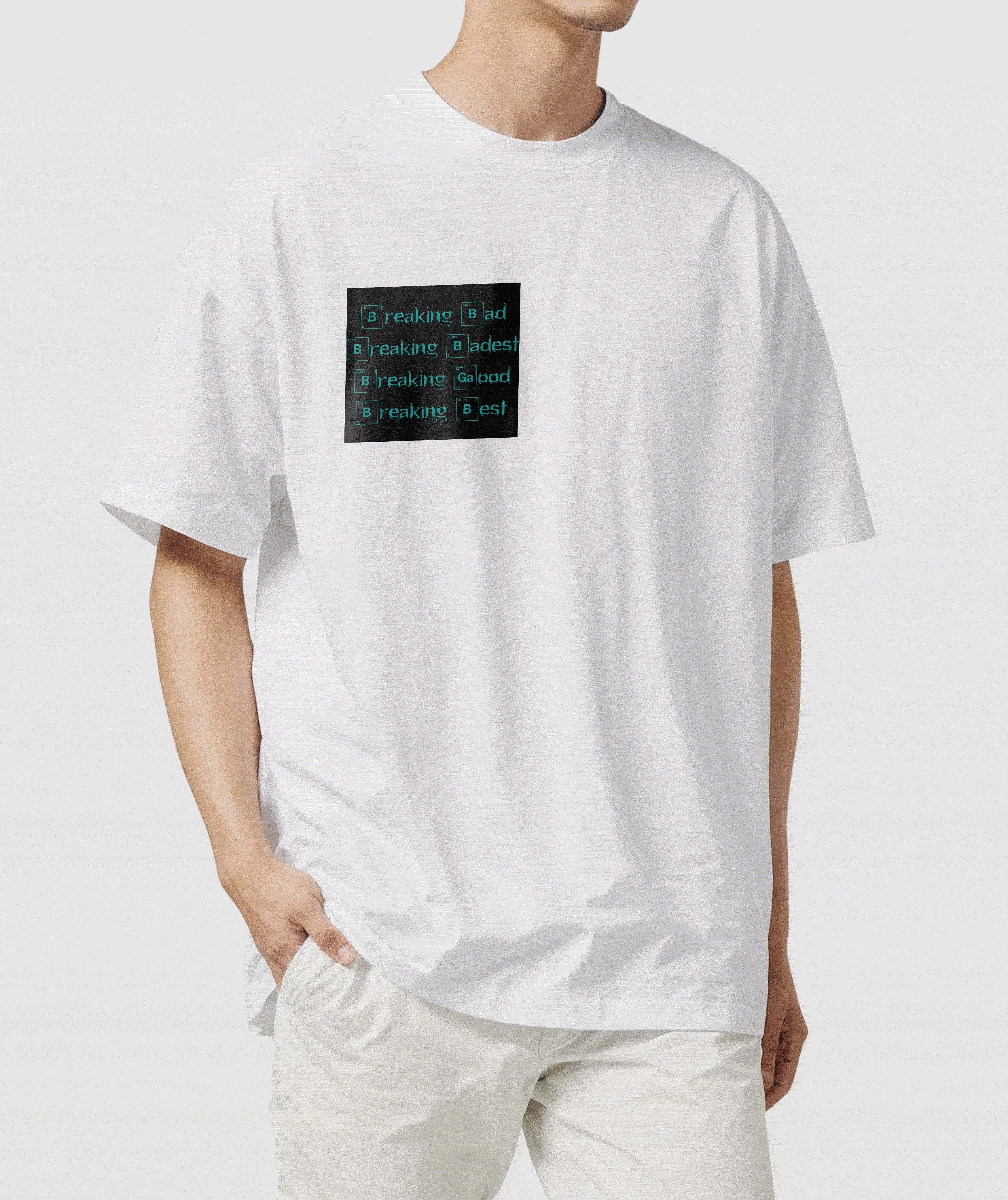 Breaking Bad印花T恤