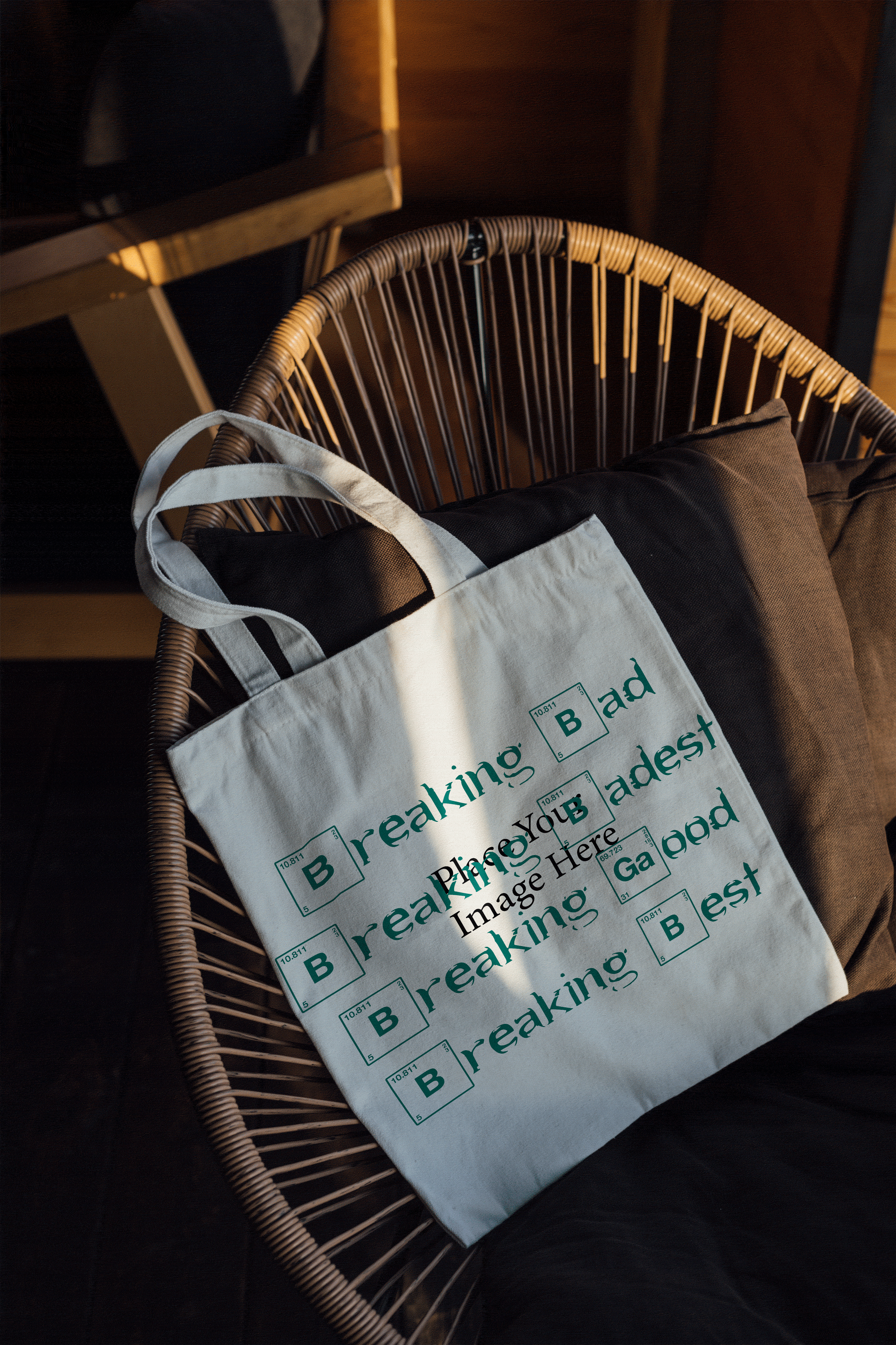 化学元素主题帆布包