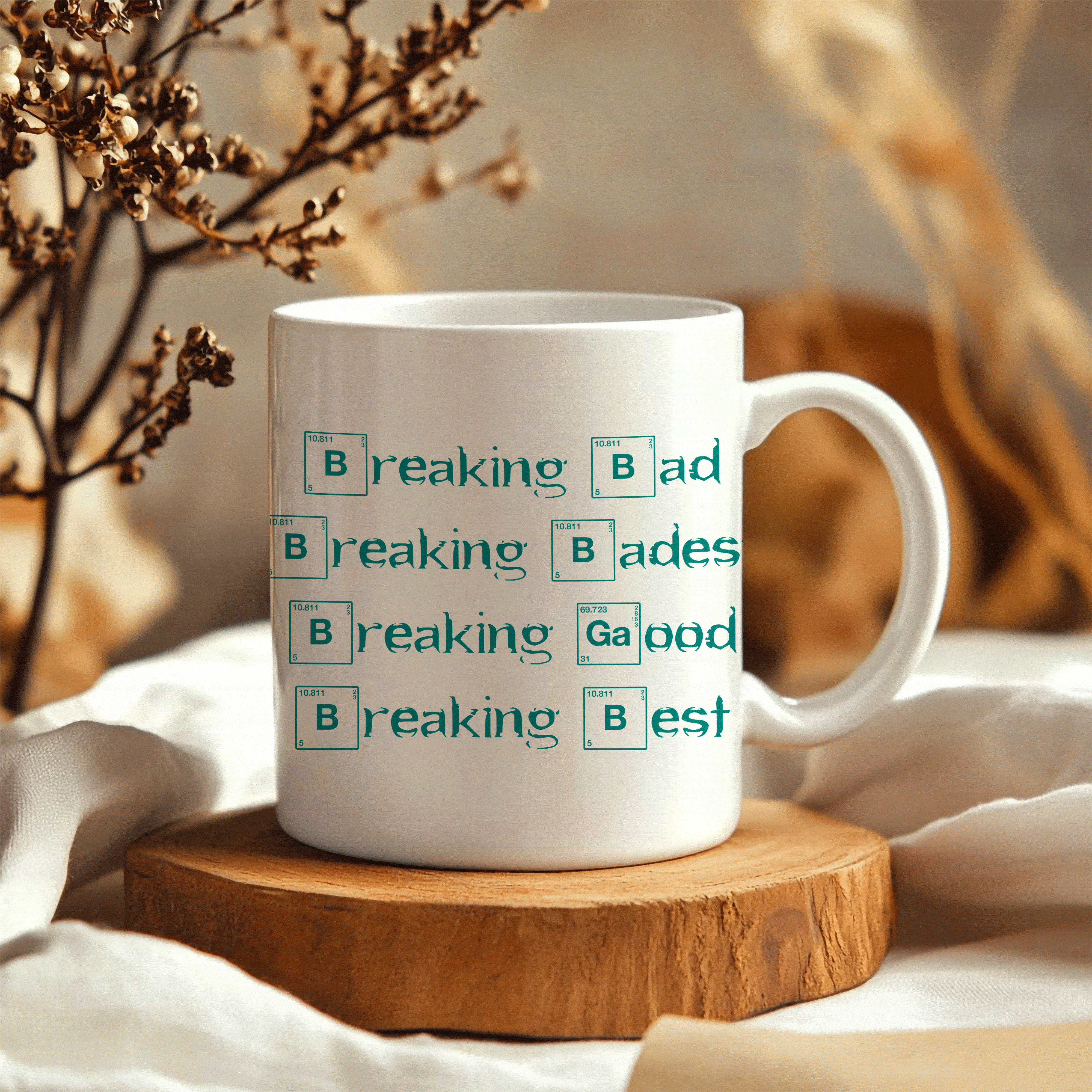 化学元素主题马克杯