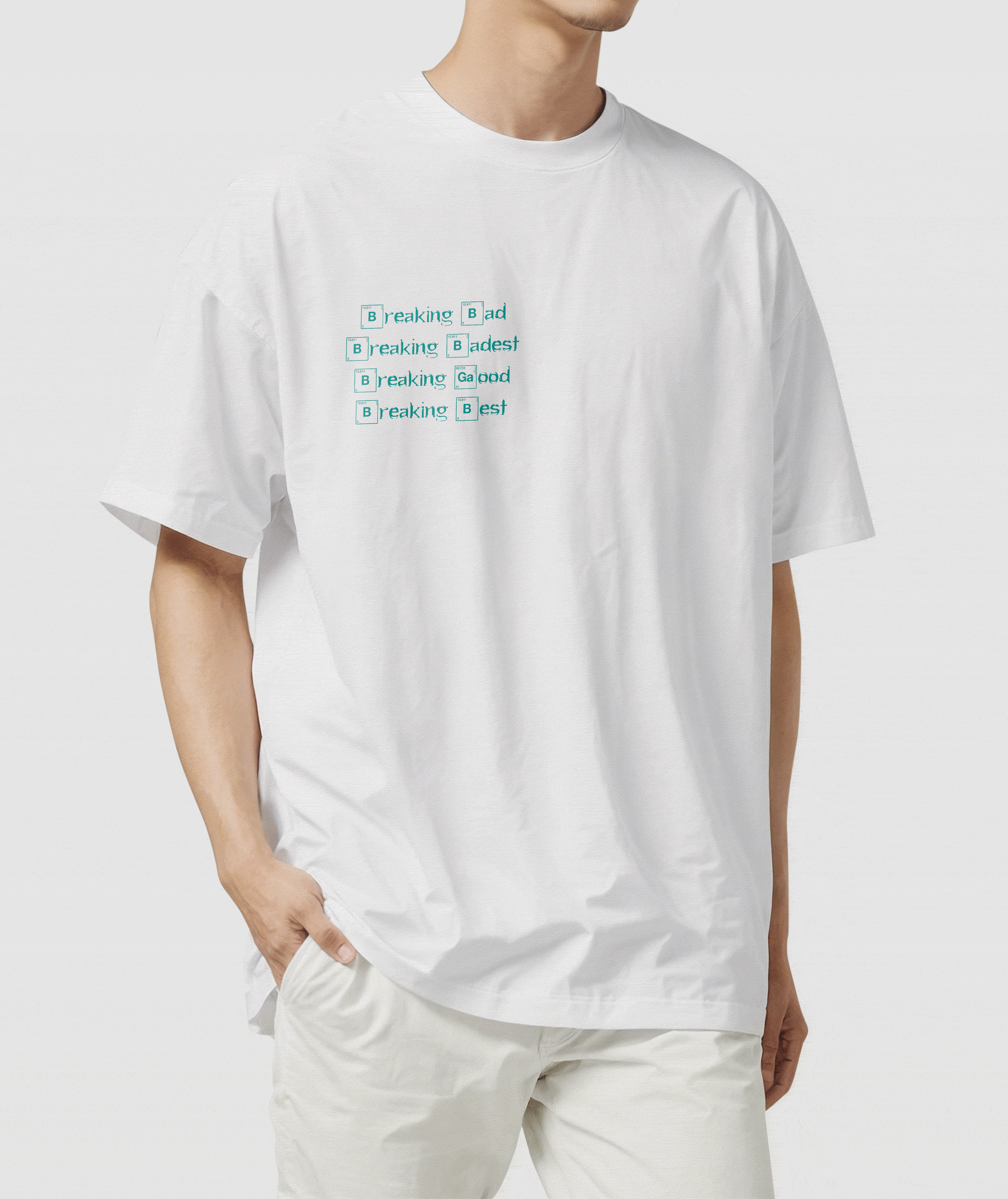 文字印花短袖T恤