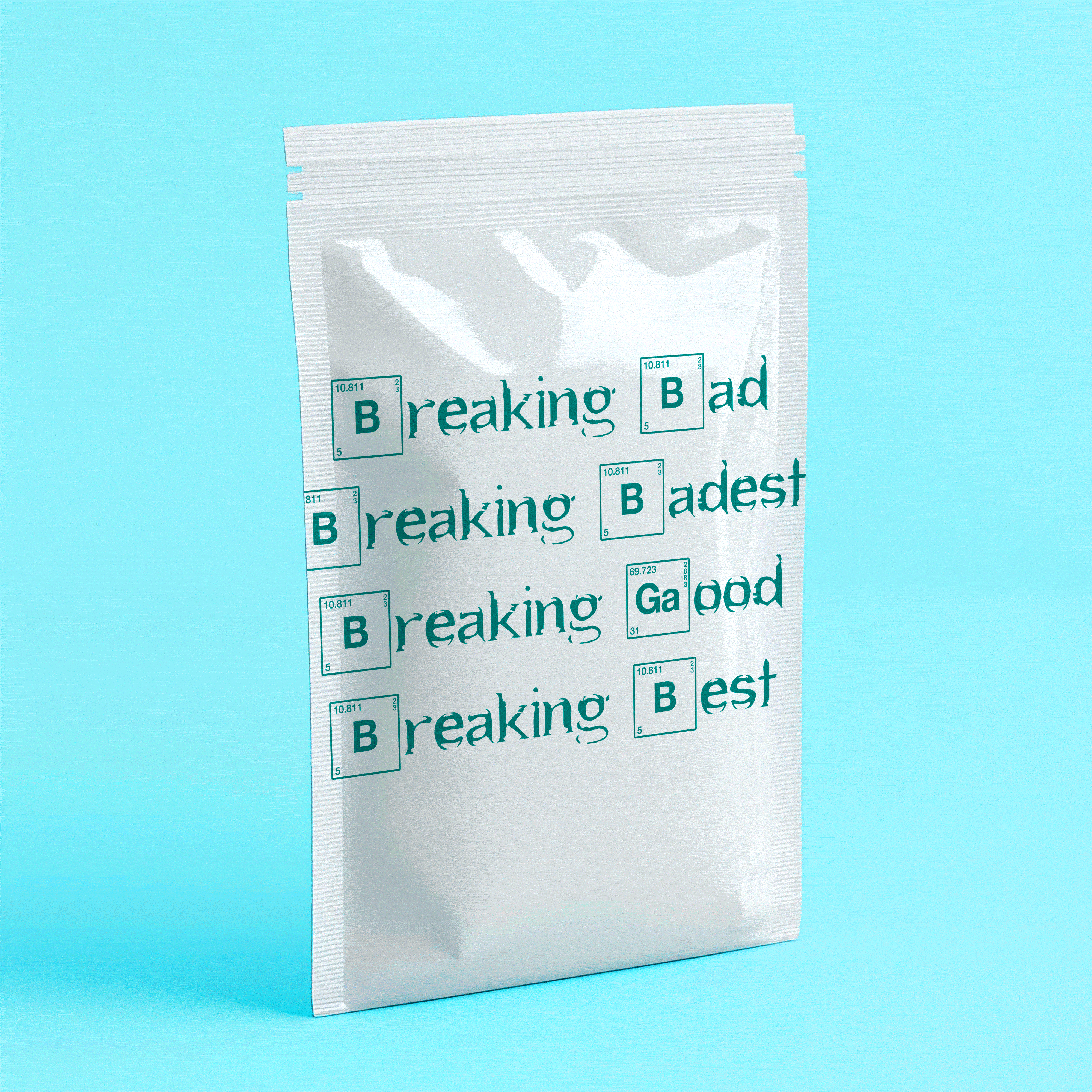 Breaking Bad主题包装袋