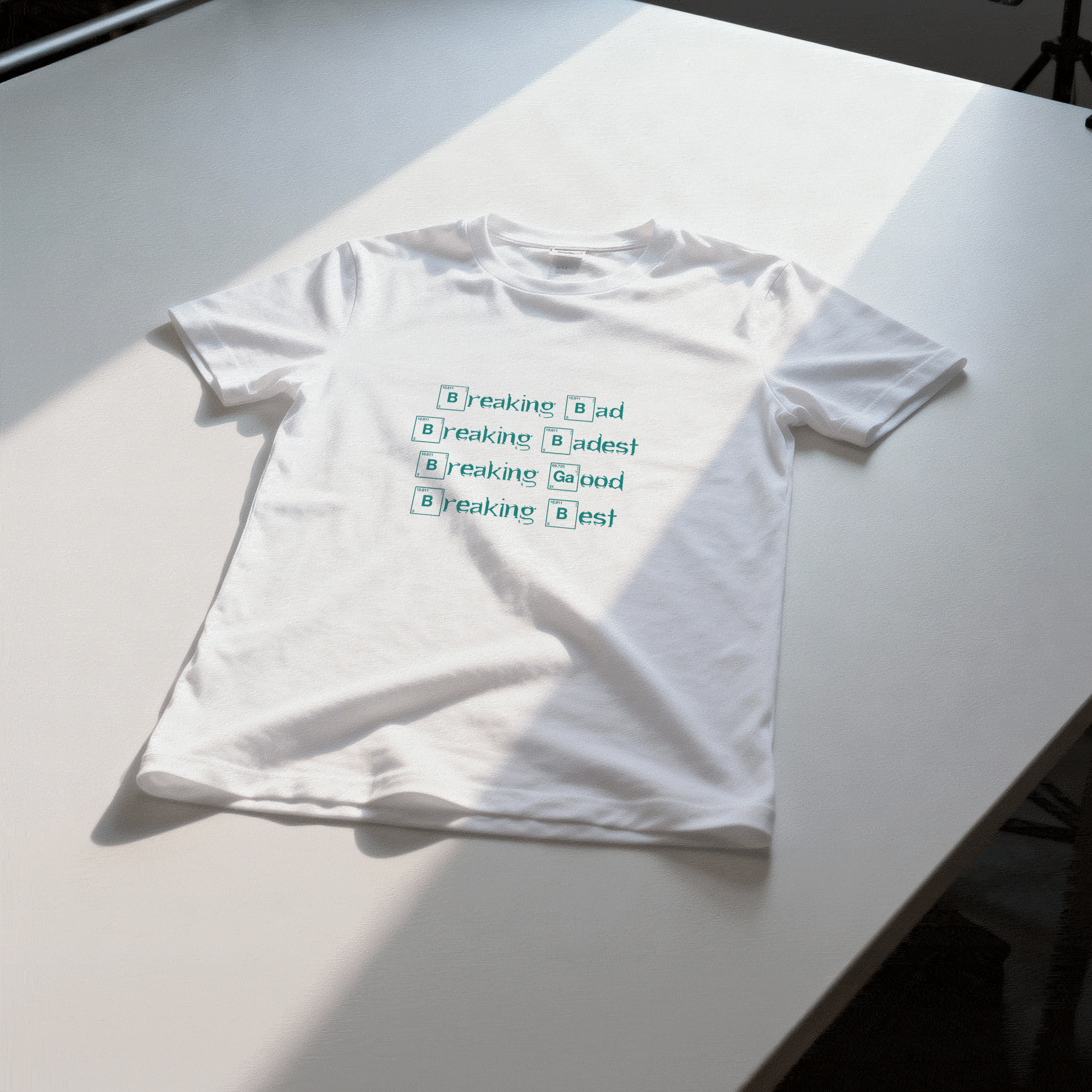 Breaking Bad主题T恤