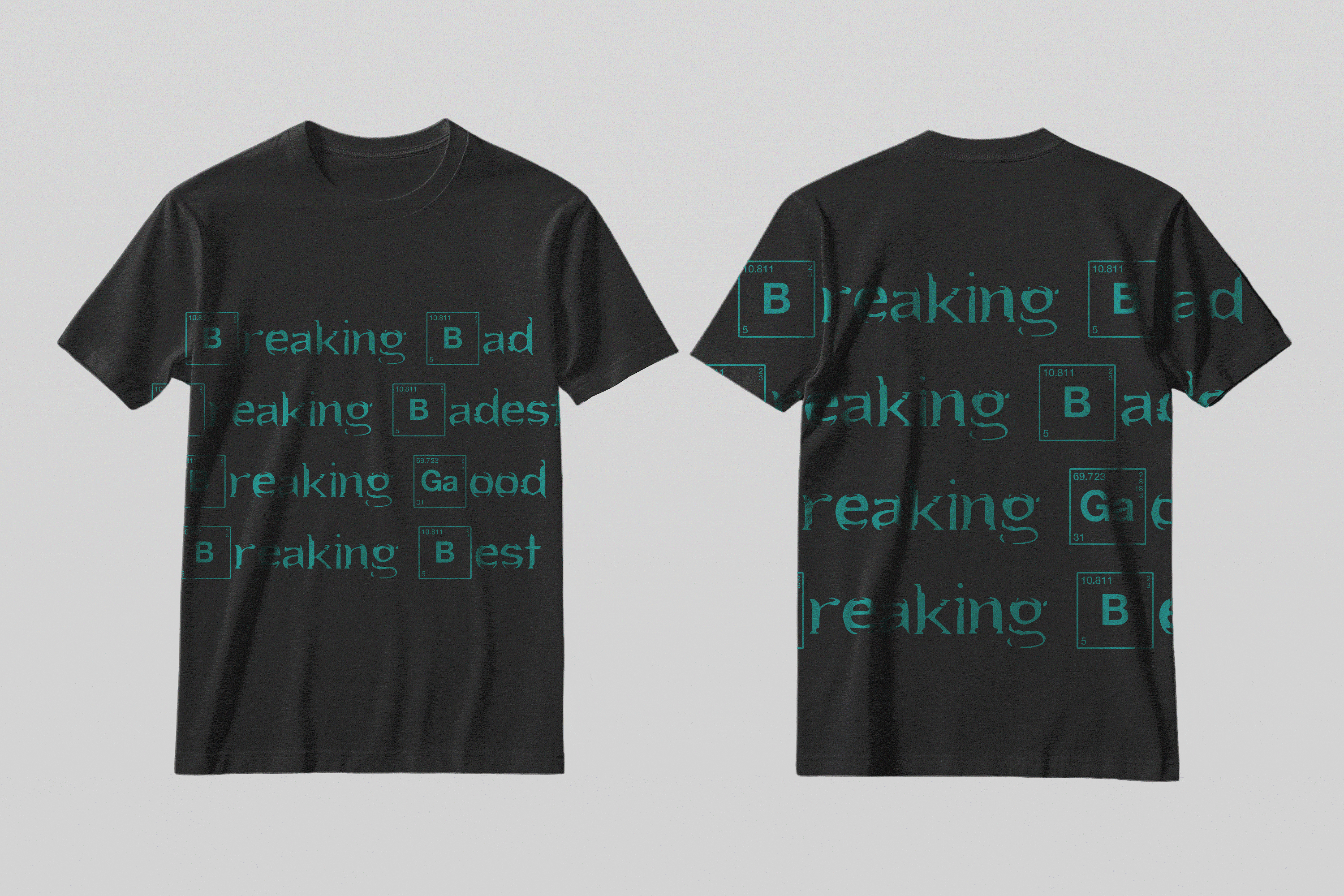 Breaking Bad 剧集主题T恤