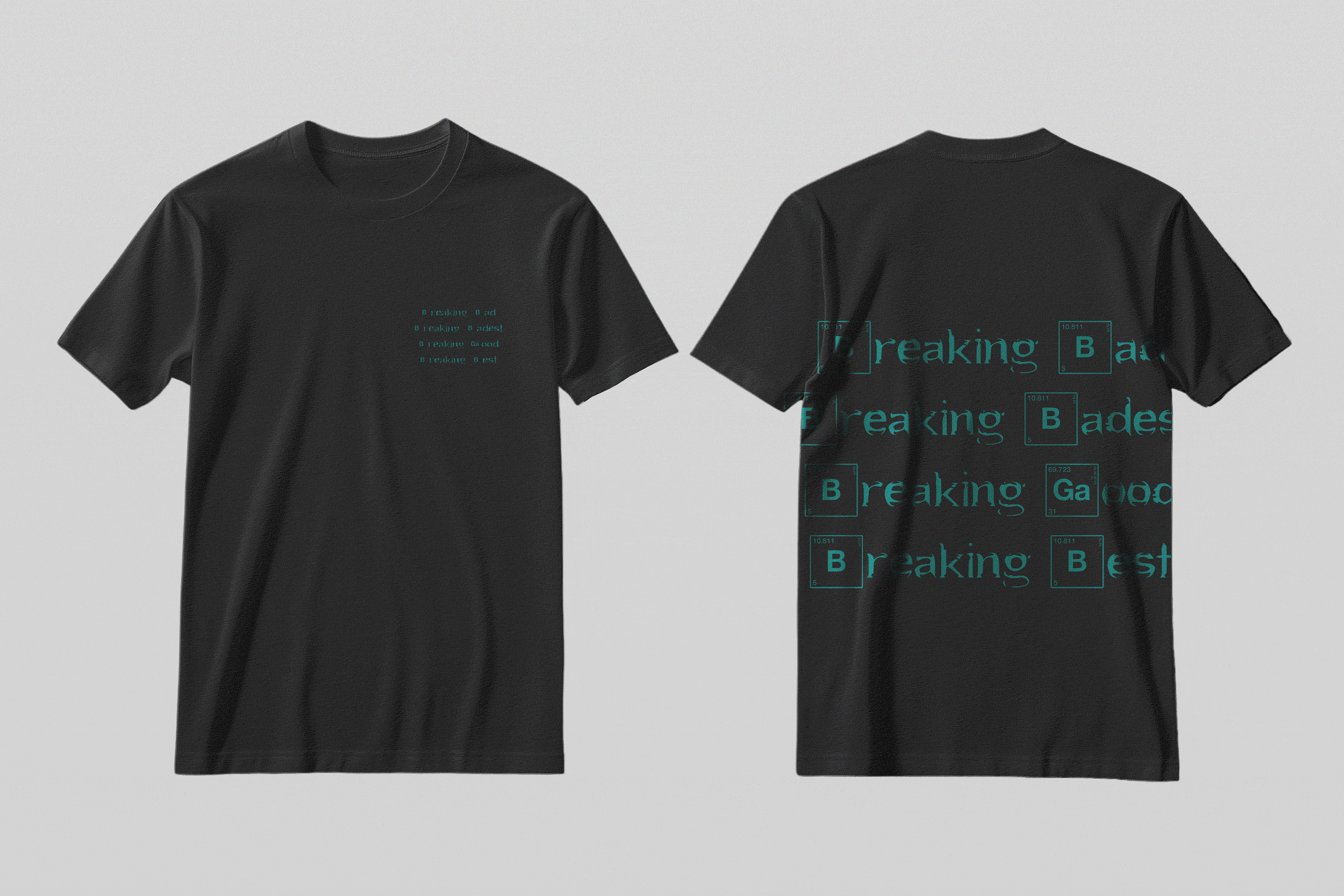 Breaking Bad主题T恤